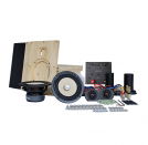 5” Two-Way Vented Box Design DIY Kits-Active Enclosure(With Amplifier)